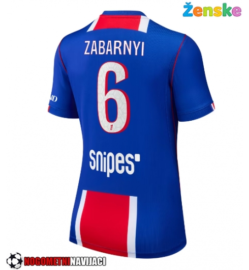 Ženske Nogometnih dresov Paris Saint-Germain Ilya Zabarnyi #6 Domači 2026-27 Kratki rokavi Ženske Nogometnih dresov Paris Saint-Germain Ilya Zabarnyi #6 Domači 2026-27 Kratki rokavi